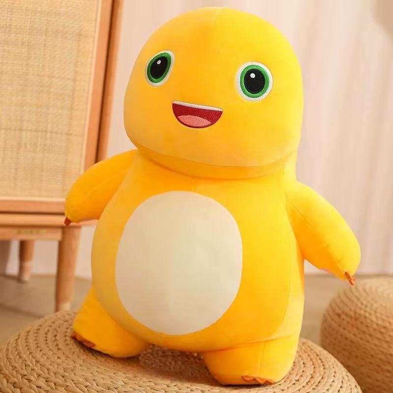 CHAS-CHUNK-Aショップのふわふわ抱き心地のミルクドラゴン恐竜ぬいぐるみ - ベッドタイムのお供に最適、癒しの睡眠枕、誕生日プント（ドラゴン）｜アングル3