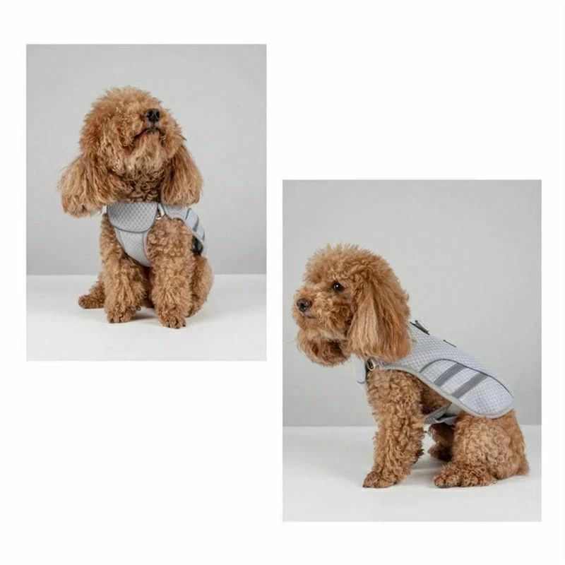 CHAS-CHUNK-Aショップのひんやり冷感クール ペット 暑さ対策 犬用 ウェア 犬用 犬服 夏服 クールベスト ひんやり｜アングル3