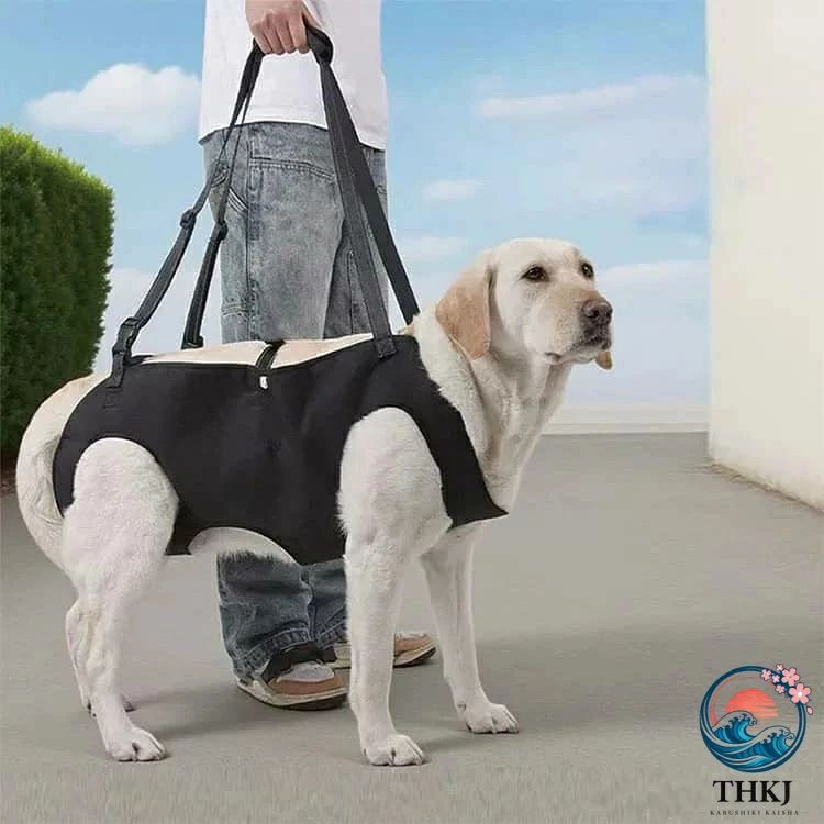 CHAS-CHUNK-Aショップの小型犬 犬 老犬 ハーネス 障害犬 ショルダーバッグ 犬介護ハーネス お散歩 中型犬 歩行補助 大型犬 犬 斜め掛け トイレが楽 犬 歩行サポート 全身サポートスリング ドッグリフティングハーネス ハーネス車や階段を乗る補助 脚の怪我に手術｜アングル3