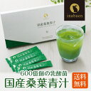 【2/4 20時~クーポンで半額！3,980円→1,990円！】 国産桑葉青汁 50包入 送料無料 製薬会社と共同開発 600億個の乳酸菌 桑の葉 乳酸菌 酵母 カワラケツメイ 明日葉 オリゴ糖 難消化性デキストリン 食物繊維 健康 酵素 ダイエット 腸活