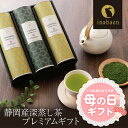 母の日 母の日2025 プレゼント ギフト 母の日ギフト 実用的 花 以外 送料無料 手土産 お礼 誕生日プレゼント 静岡産深蒸し茶プレミアムギフト 静岡茶 深...