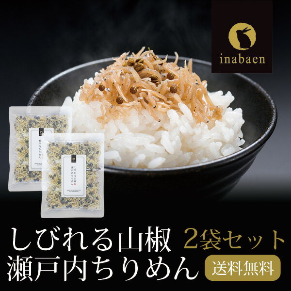 ちりめん山椒 2袋セット 35g 2袋 メール便送料無料 しびれる山椒 瀬戸内ちりめん ふりかけ ちりめんじゃこ おにぎり ご飯のおとも お茶漬け ギフト 時短 一人暮らし 食品 ポイント消化