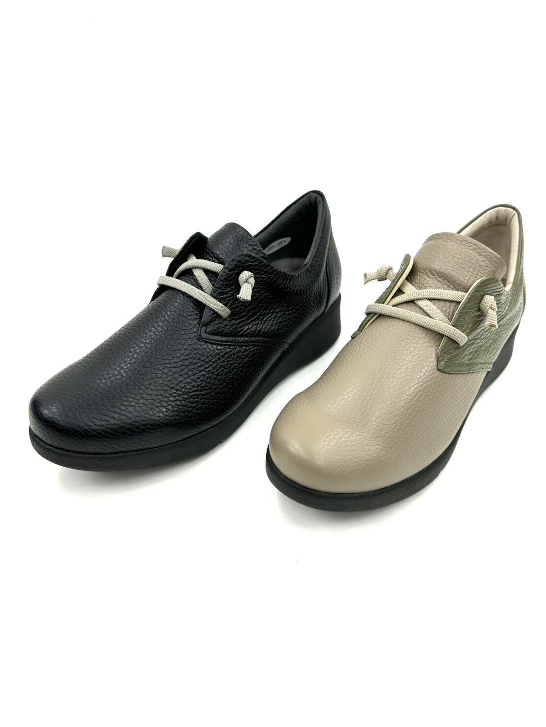 FIZZREEN フィズリーン 新作 特価 3607 防滑 外反母趾 お洒落でカッコいい フラットソール スリッポンウォーキングシューズ オールシーズン カップインソール 日本製 本革 4E スタイリッシュ ブラック グレージュ お洒落 履きやすい 歩きやすい らくちん ゆったり 軽量