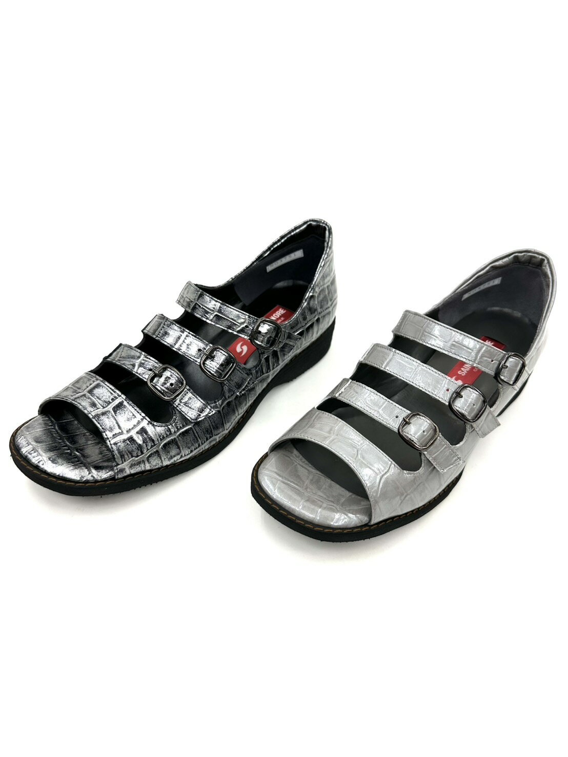 サントノーレ 3751 特価 2025年新作製造 軽量 特価 スリッポンサンダル お洒落で履きやすい ウォーキングサンダル 牛革キップ カジュアル 日本製 本革 4E 履きやすい 歩きやすい らくちん ゆったり 外反母趾