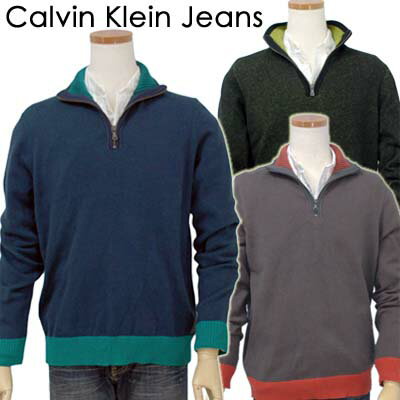 Calvin Klein Jeans カルバンクラインハーフジップセーター