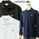 Lacoste ラコステ Men's長袖鹿の子ポロ