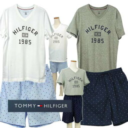 トミー ヒルフィガー パジャマ （メンズ） Tommy Hilfigerトミーヒルフィガー半袖、短パン、パジャマセット【トミーヒルフィガー】#09t2889,ギフト プレゼントナイトウエア・ルームウエアー