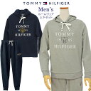 Tommy HilfigerトミーヒルフィガーMen’s長袖パーカー上下【トミーヒルフィガー】# 09t4200父の日ギフト プレゼントナイトウエア・ルームウエアー、パジャマセット、XL,XXLL、3L大きいサイズ送料無料L