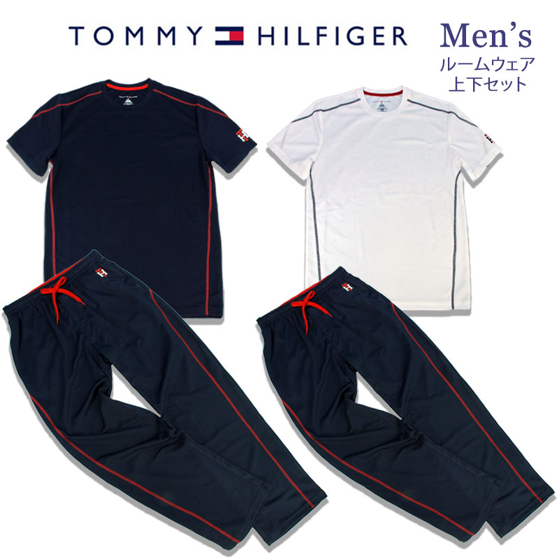 Tommy Hilfigerトミーヒルフィガー Men 039 sルームウェアー 上下セットラウンジウエアー パジャマ メンズナイトウエア ルームウエアーギフト プレゼント