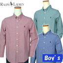 POLO by Ralph Lauren Boy 039 s長袖 スモールチェックシャツ【ラルフローレン ボーイズ】