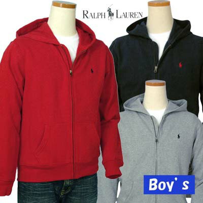 【ポイント10倍】POLO by Ralph Lauren Boy'sベーシック フルジップパーカ…