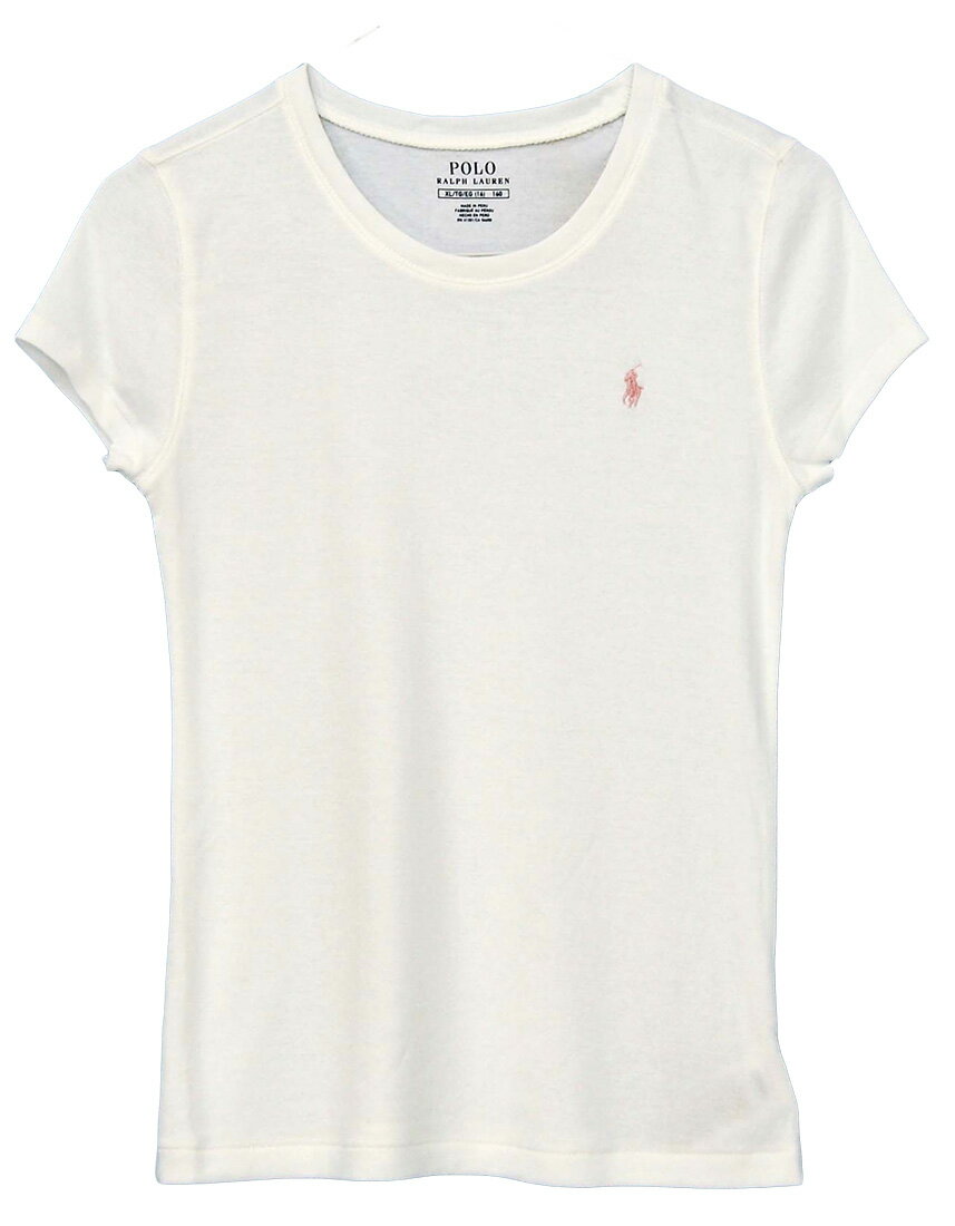 POLO by Ralph Lauren Girl's定番キャップスリーブ 半袖Tシャツラルフローレン ガールズ送料無料