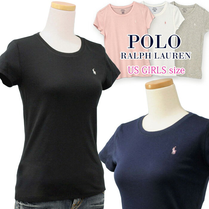 POLO by Ralph Lauren Girl's定番キャップスリーブ 半袖Tシャツラルフローレン ガールズ送料無料