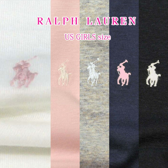 POLO by Ralph Lauren Girl's定番キャップスリーブ 半袖Tシャツラルフローレン ガールズ送料無料