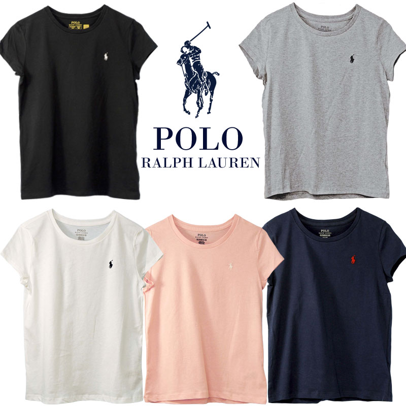 POLO by Ralph Lauren Girl's定番キャップスリーブ 半袖Tシャツラルフローレン ガールズ送料無料