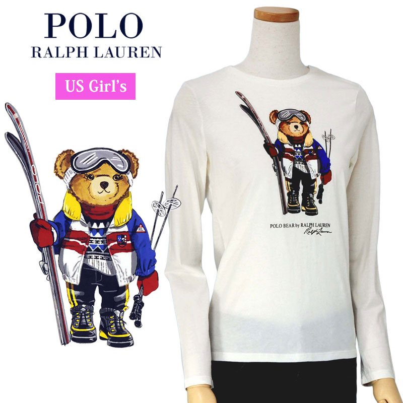 楽天ポロ、Tシャツの店チープトックPOLO by Ralph Lauren Girl'sポロベアー長袖Tシャツラルフローレン ガールズ送料無料