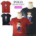 POLO by Ralph Lauren Girl'sポロベアー キャップスリーブ 半袖Tシャツラルフローレン ガールズ送料無料