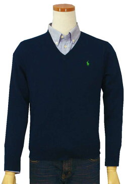 |全商品10%OFFクーポン|POLO by Ralph Lauren Boy'sプレミアムコットンVネックセーター【ポロ ラルフローレン】