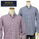 【全商品10%OFFクーポン】POLO by Ralph Lauren Men'sマルチチェック長袖シャツXL,大きいサイズ【ラルフローレン】【送料無料】