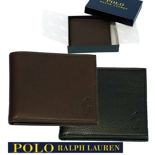 POLO Ralph Lauren Men's定番ラルフローレン 財布、ギフトボックス入りギフト プレゼント父の日ギフト プレゼント男女兼用 送料無料