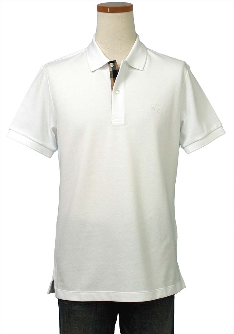BURBERRYバーバリーMen's半袖鹿の子ポロシャツBURBERRY BRIT英国 直輸入商品#3956001,3982074、4010695,4010694