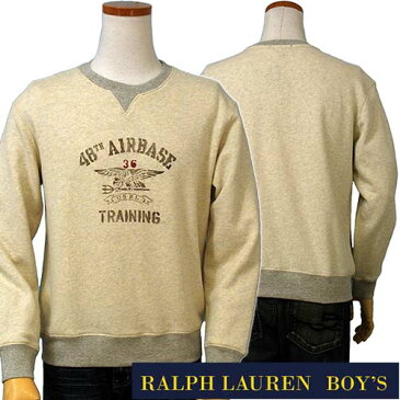 POLO by Ralph Lauren Boy'sプリント クルーネックトレーナーラルフローレン ボーイズ