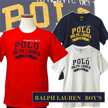 POLO by Ralph Lauren Boy'sPOLOロゴ ビンテージプリント半袖Tシャツ【2017-Spring/NewModel】【ラルフローレンボーイズ】