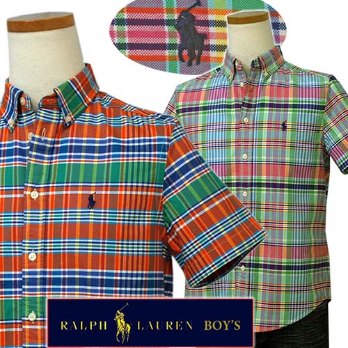 POLO by Ralph Laurent[ Boy's}``FbNVc Mtg v[g| t[ {[CY