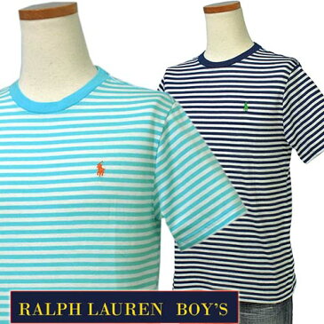 POLO by Ralph Lauren Boy's 半袖ボーダーTシャツ【2017-Summer/NewModel】ラルフローレンボーイズ