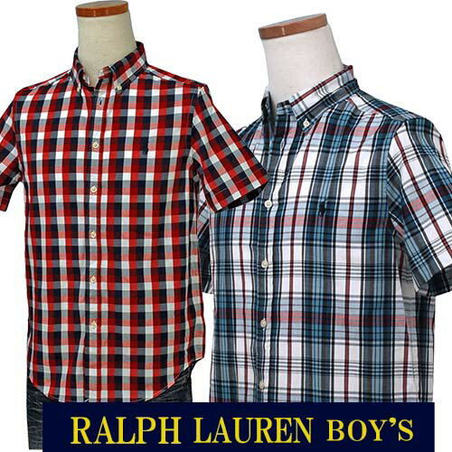 POLO by Ralph Laurenラルフローレン Boy's半袖マルチチェックシャツ【2018-Spring/NewColor】ギフト プレゼントPOLO ラルフローレン 半袖シャツ送料無料