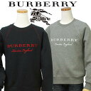 【全商品10%OFFクーポン】BURBERRYバーバリーMen'sロゴ刺繍 トレーナーBURBERRY Prorsum英国 直輸入商品 送料無料