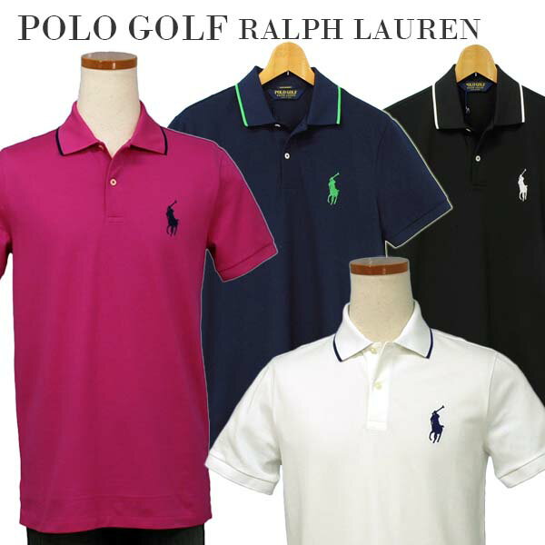 POLO Golf by Ralph Laurenミドルポニー半袖鹿の子ポロシャツ【ラルフローレン】XL,大きいサイズ【送料無料】