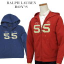 プライス ダウン 送料無料POLO by Ralph Lauren Boy 039 sラルフローレンRLプリント 55アップリケフルジップパーカー【ラルフローレン ボーイズ】