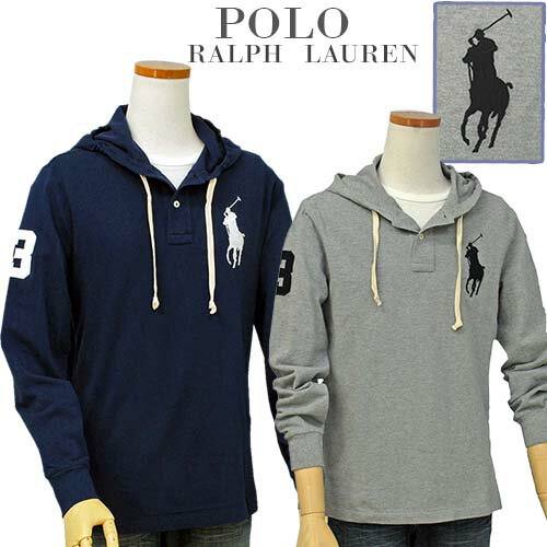 POLO by Ralph Lauren Men 039 sビッグポニー鹿の子パーカー【ポロ ラルフローレン ビッグポニーパーカー】【送料無料】