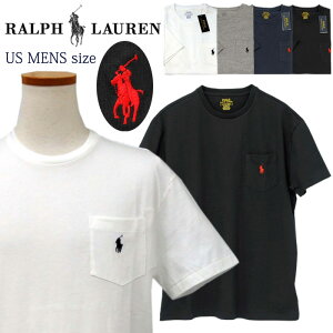 POLO by Ralph Laurenラルフローレン Men’sベ-シック ポケット付 半袖 Tシャツ父の日ギフト プレゼントポロ ラルフローレン Tシャツ送料無料