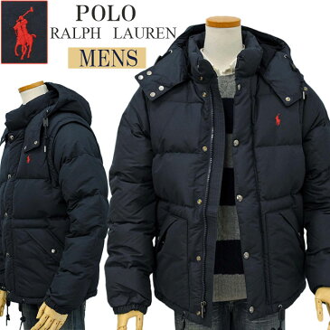 POLO by Ralph Lauren Men'sダウンベスト&ジャケット（フード着脱可能)【2021-Fall/NewColor】送料無料