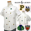 POLO by Ralph Laurenラルフローレン Boy'sポケット付きマルチ刺繍半袖シャツギフト プレゼントPOLO ラルフローレン 半袖シャツ送料無料