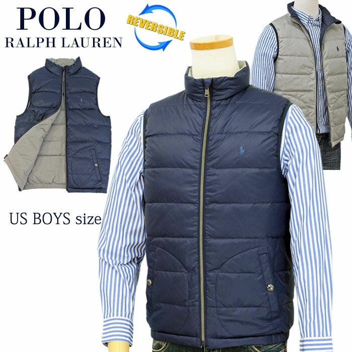 POLO by Ralph Lauren Boy'sリバーシブル ダウンベストラルフローレン ダウンベスト送料無料