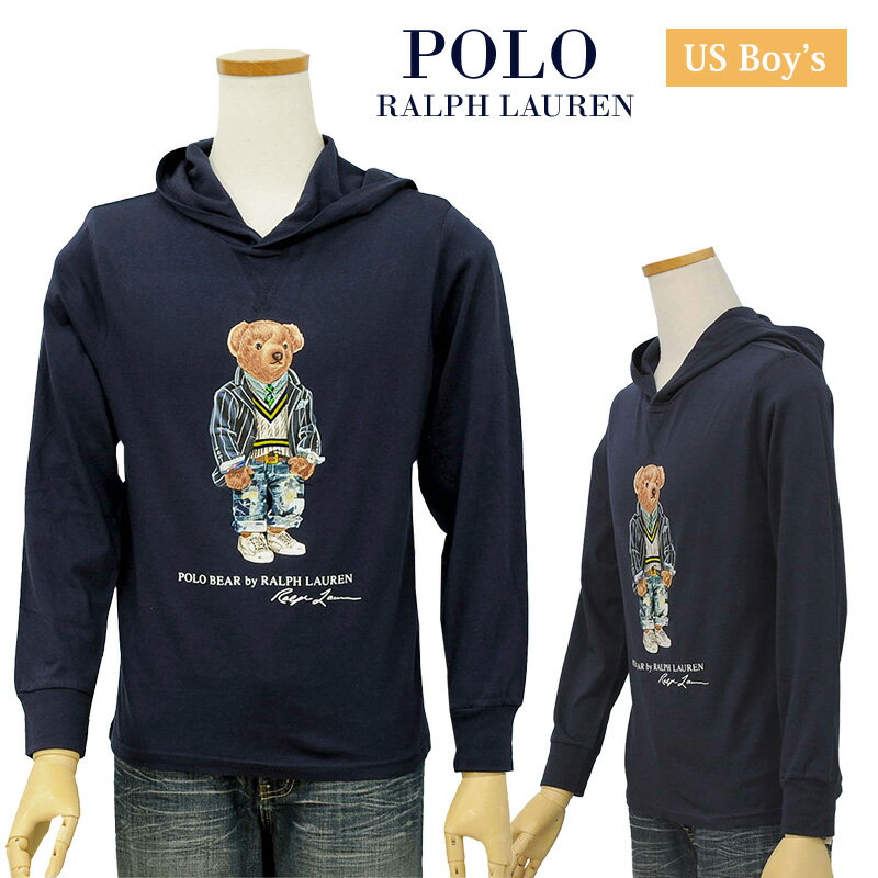 POLO Ralph Lauren Boy'sポロベアーTパーカー2022-Fall/NewColo ...