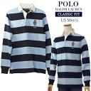 POLO by Ralph Lauren Men'sポロベアーボーダーラガーシャツCLASSIC FIT【ラルフローレンMen's】【2022-Fall/New Color】