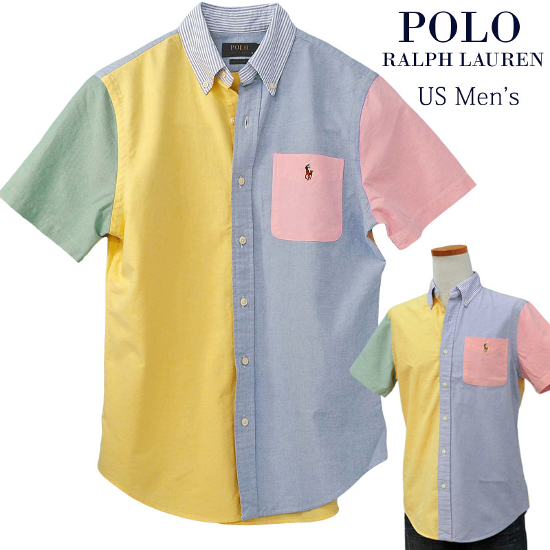 POLO Ralph Lauren Men'sカラーブロック ポケット付き 半袖オックスフォードシャツXL,大きいサイズ【送料無料】父の日ギフト プレゼント
ITEMPRICE