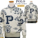 POLO by Ralph Lauren Men'sPOLO総柄プリント トレーナーラルフローレントレーナー