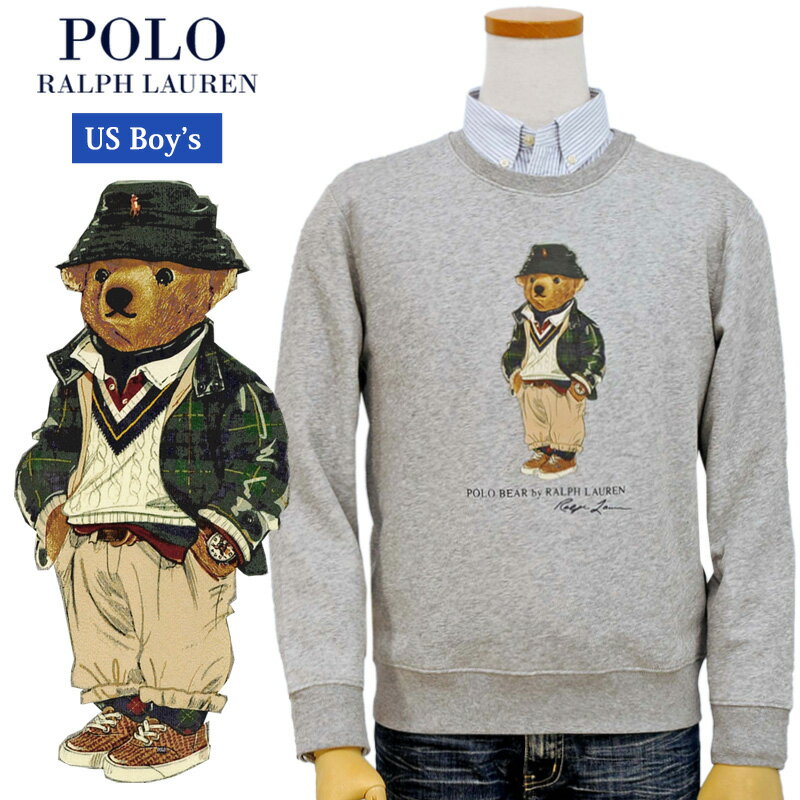 POLO Ralph Lauren Boy'sポロベアー 裏起毛トレーナー2023-Fall/NewColor,ラルフローレン ポロベアー送料無料