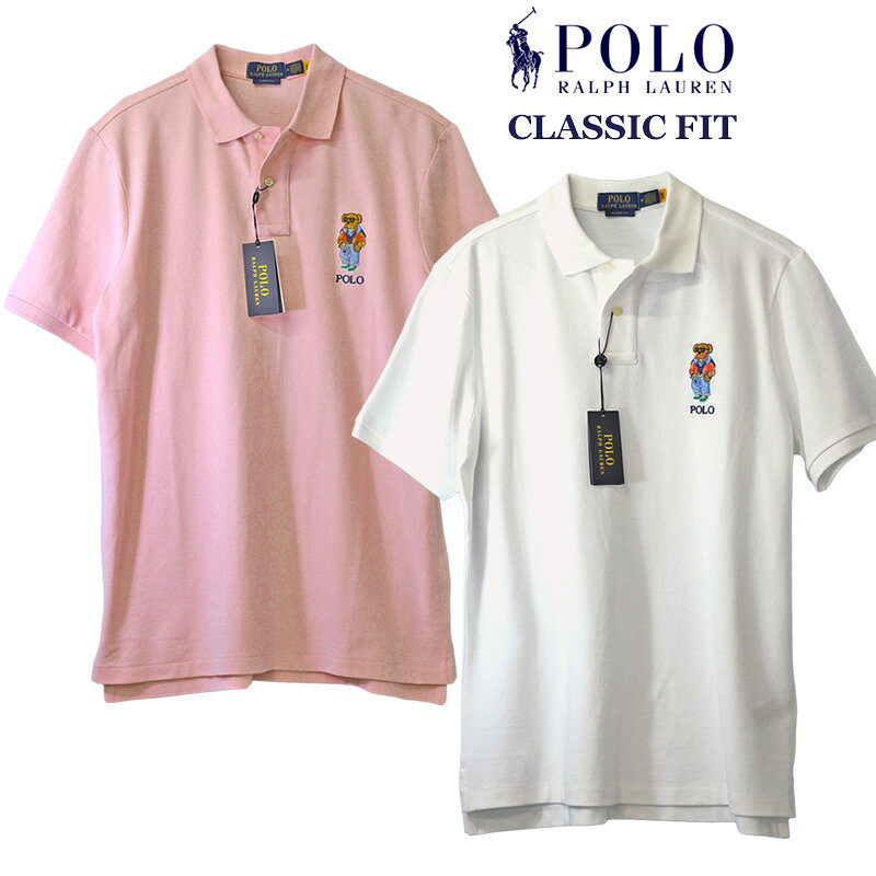 POLO Ralph Lauren Men'sポロベアー半袖鹿の子ポロシャツCLASSIC FITXL,大きいサイ...