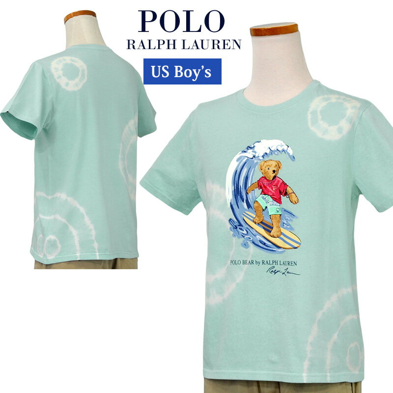 Rakuten - POLO by Ralph Lauren Boy's サーフィンベアー半袖タイダイTシャツ2026-Summer Model