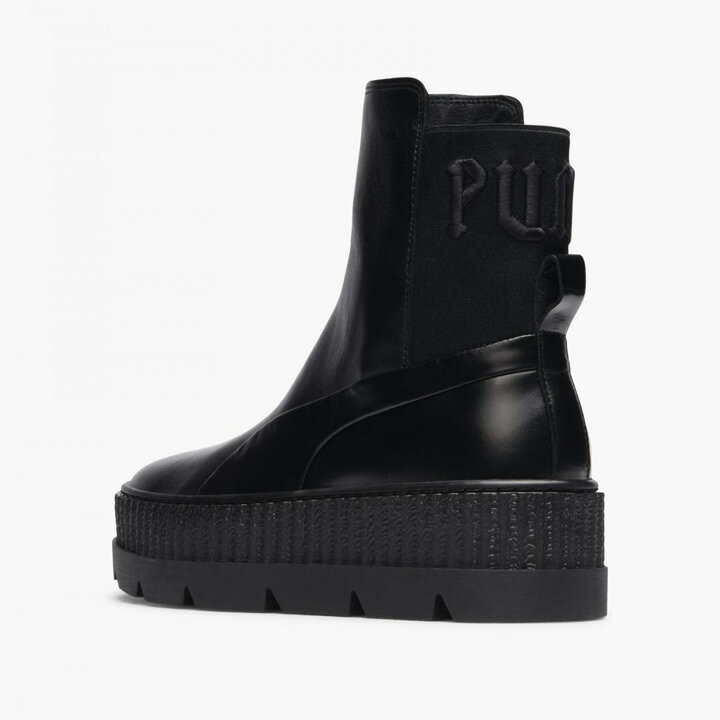 FENTY PUMA by Rihanna / フェンティ プーマ バイ リアーナ　スニーカーブーツ　Chelsea Sneaker Boot　366266-03　レザー　ブラック