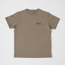 Traditional Weatherwear / トラディショナルウェザーウェア WAVE LOGO T-SHIRT / ウェーブロゴTシャツ モールブラウン 【クリックポスト発送】