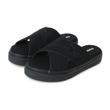 CONVERSE / コンバース　サンダル　One Star Sandal Slip / ワンスター　564149C　スエード　モノブラック