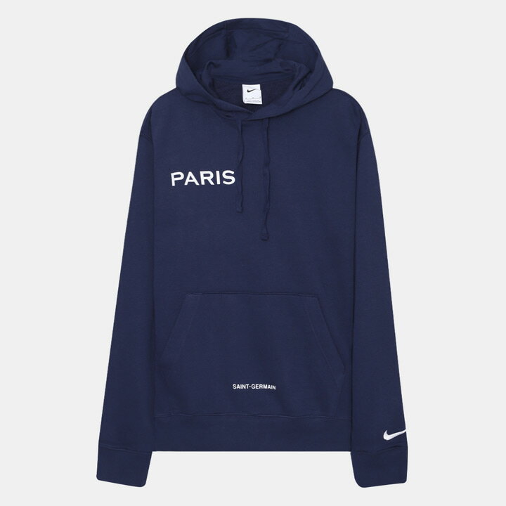 Nike x Paris Saint-Germain PSG / ナイキ x パリサンジェルマン Pullover Hoodie プルオーバーパーカー DN1317-410 ネイビー