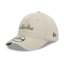 New Era / ニューエラ 9TWENTY ワードマークロゴ キャップ 帽子 ライトベージュ